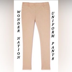 Wonder Nation school uniform Girls
Stretch Ponte Knit Jeggings plus 18XXL NWT